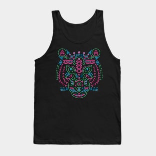 Jungle Tiger 90's Colours Tank Top